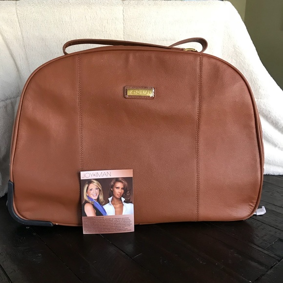 joy and iman duffle bag
